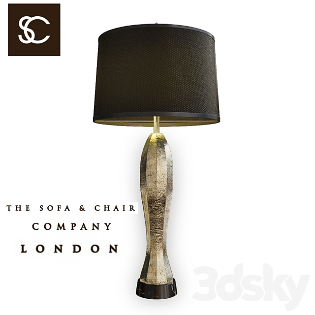 Table lamp BOELYN (The Sofa & Chair Company) 3DSMax File - thumbnail 1