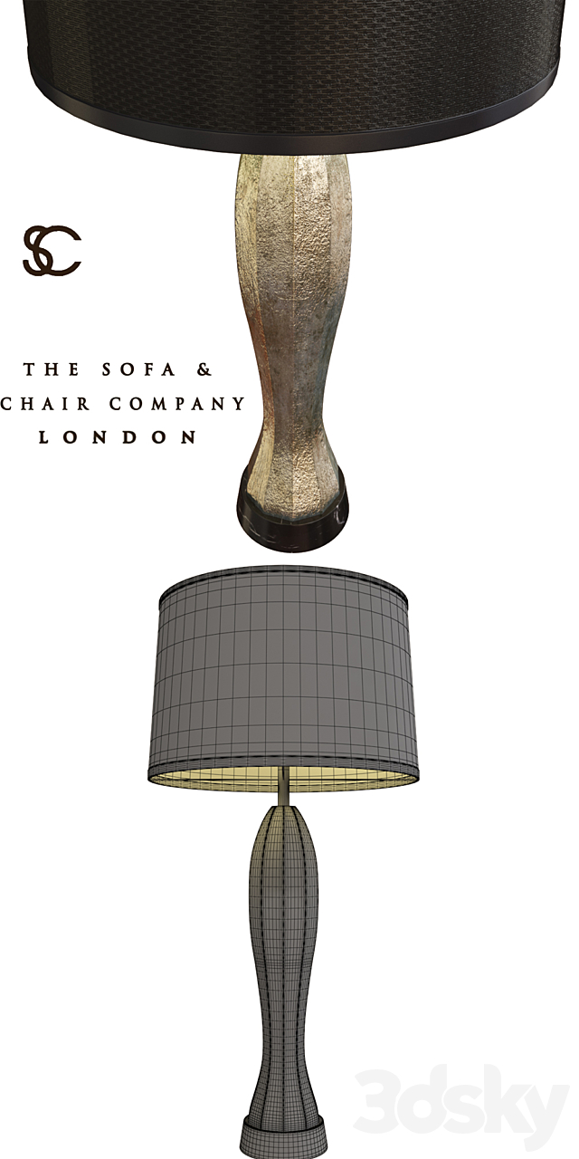 Table lamp BOELYN (The Sofa & Chair Company) 3DSMax File - thumbnail 3