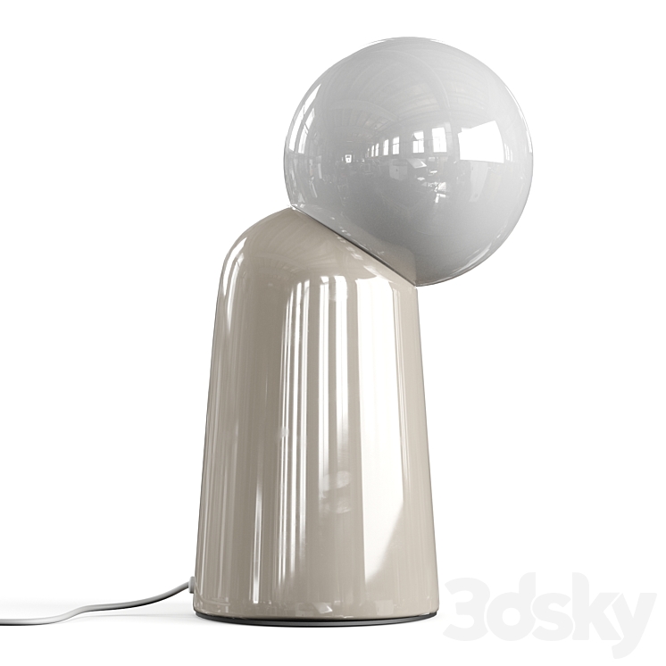 Table lamp Bolado 3DS Max Model - thumbnail 1