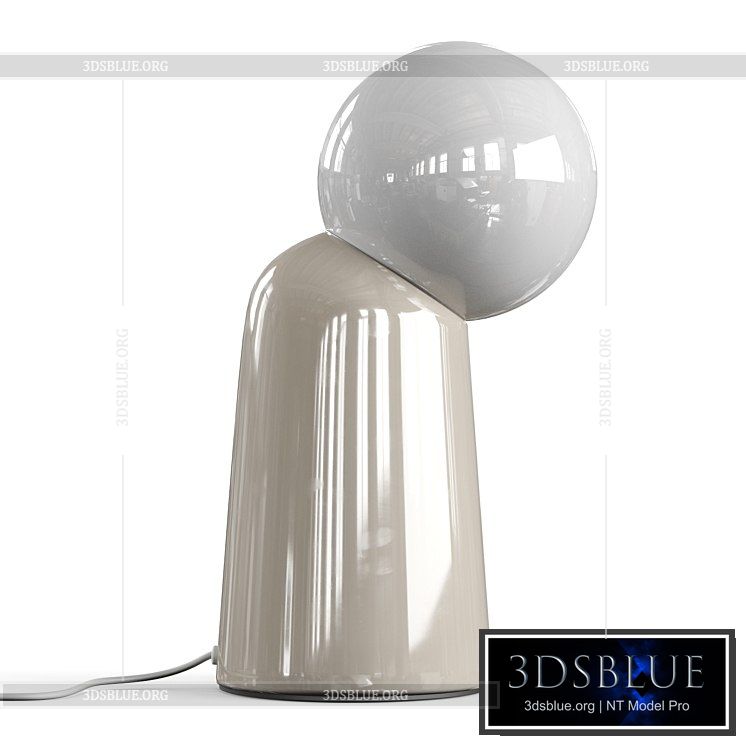 Table lamp Bolado 3DS Max - thumbnail 3