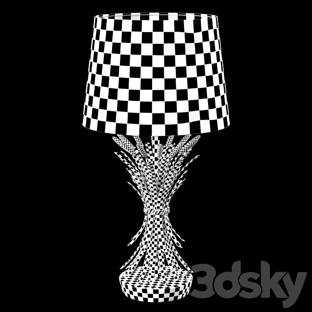 Table lamp Bonheur by Eichholtz 3DSMax File - thumbnail 3