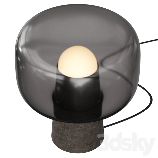 Table lamp Bully Blu Dot 3DSMax File - thumbnail 3