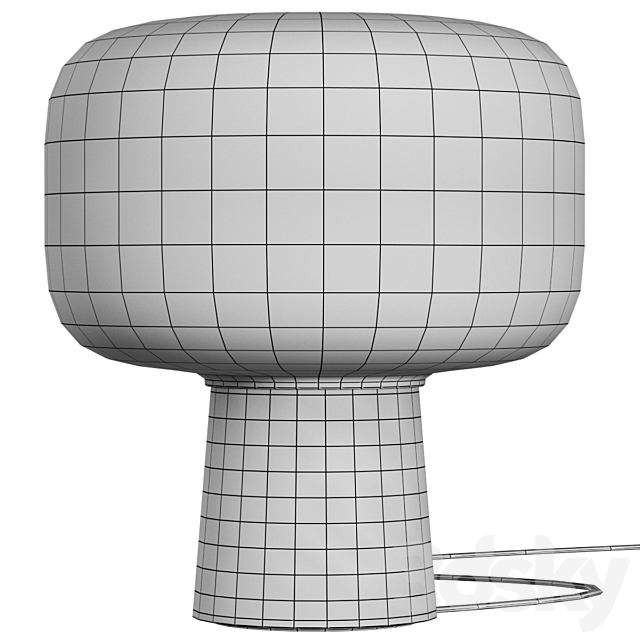 Table lamp Bully Blu Dot 3DSMax File - thumbnail 4