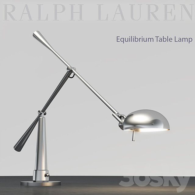 Table lamp by RALPH LAUREN 3DS Max Model - thumbnail 2