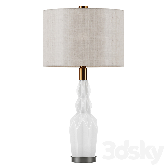 Table lamp Cabret 3DSMax File - thumbnail 1