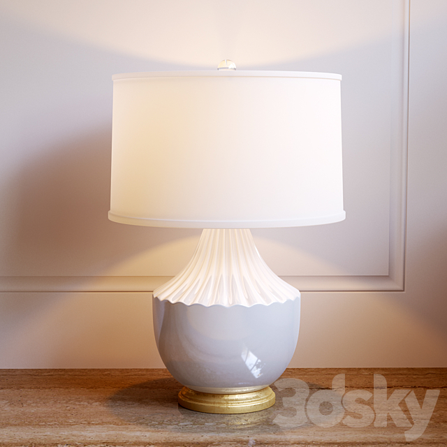 Table Lamp Carousel Table Lamp 3DSMax File - thumbnail 1