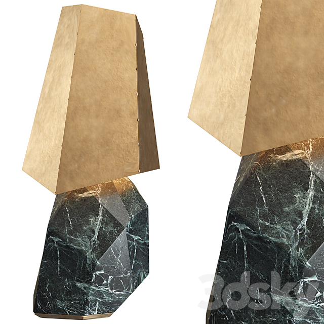 Table lamp Ciacomo Ravagli Barometro 2.1 3DSMax File - thumbnail 1