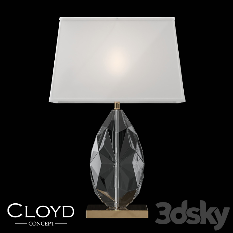 Table lamp Cloyd MOGRANE T1 (art.30080) 3DS Max - thumbnail 1