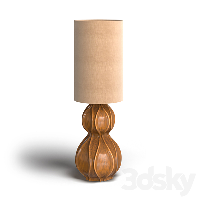 Table lamp Dahna 3ds Max - thumbnail 1