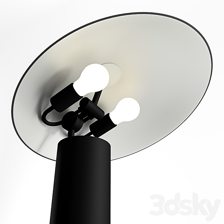 Table lamp Damo Lamp 3DS Max - thumbnail 2