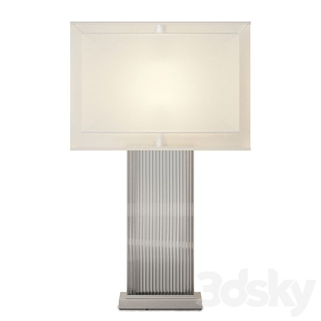 Table lamp Dantone Home Charleston 2 3DS Max Model - thumbnail 4