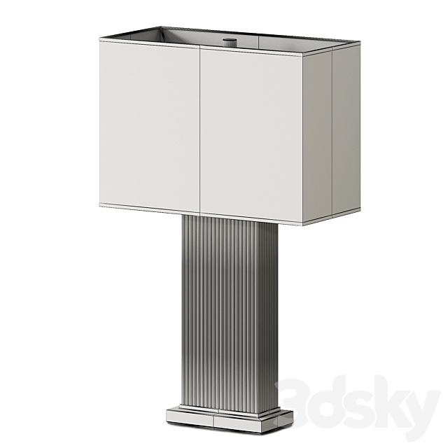 Table lamp Dantone Home Charleston 2 3DS Max Model - thumbnail 7