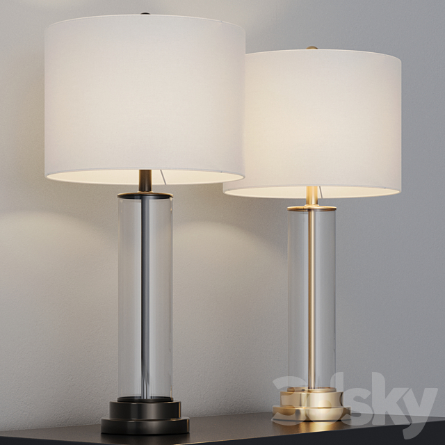 Table lamp Dantone Home Lynette 3ds Max - thumbnail 1