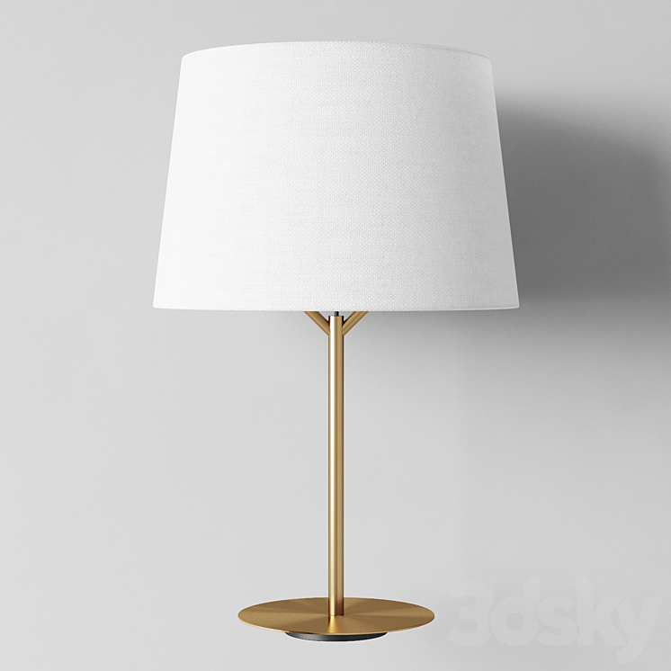 Table lamp Dantone Home Trenton 3DS Max Model - thumbnail 2