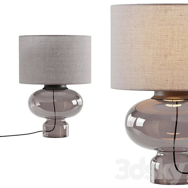 Table lamp EDMUND 3DS Max Model - thumbnail 2