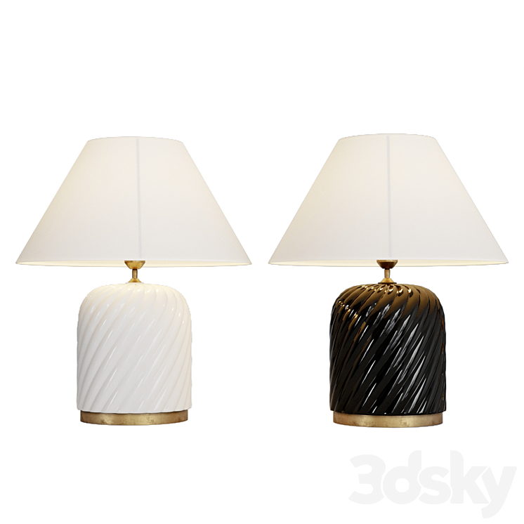 Table lamp Eichholtz 110908 Savona 3DS Max - thumbnail 1