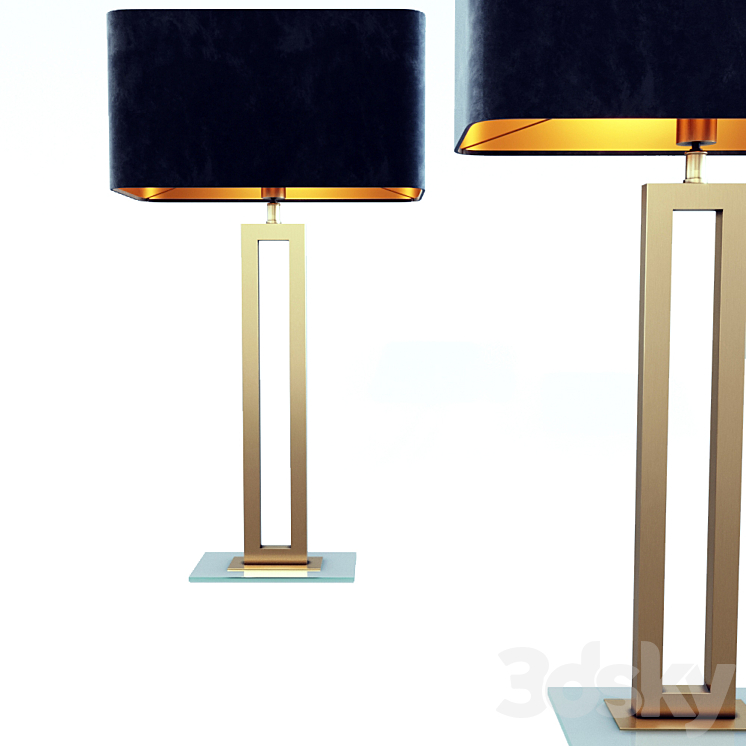 Table lamp Eichholtz 113048 Cadogan 3DS Max - thumbnail 1