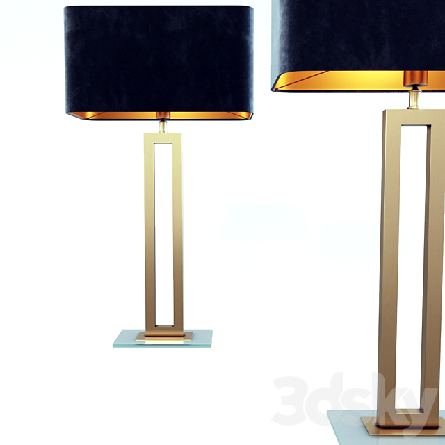 Table lamp Eichholtz 113048 Cadogan 3DSMax File - thumbnail 1