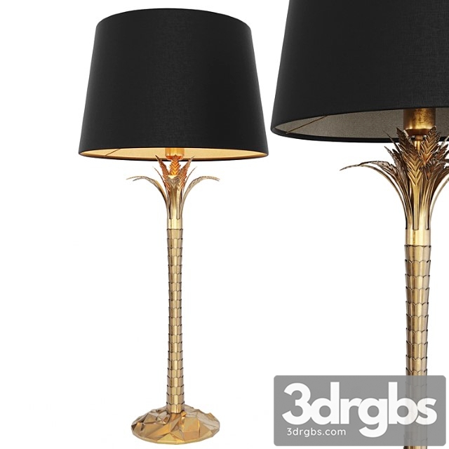 Table lamp eichholtz 113737 palm harbor - thumbnail 1