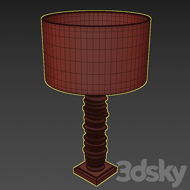 TABLE LAMP EICHHOLTZ 114171 MIRO 3DSMax File - thumbnail 3