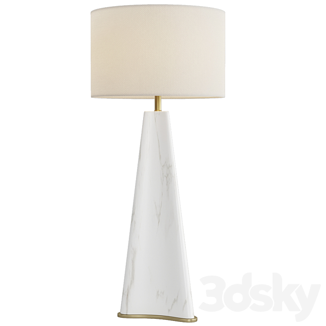 TABLE LAMP EICHHOLTZ 115374 BENSON 3DSMax File - thumbnail 1