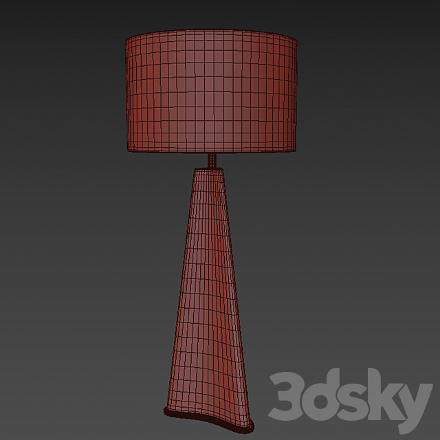 TABLE LAMP EICHHOLTZ 115374 BENSON 3DSMax File - thumbnail 2