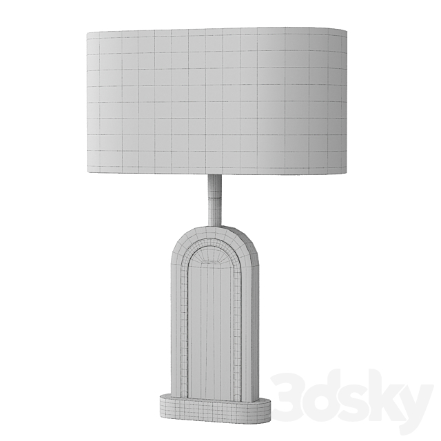 Table lamp Eichholtz 118164 Palladio 3ds Max - thumbnail 3