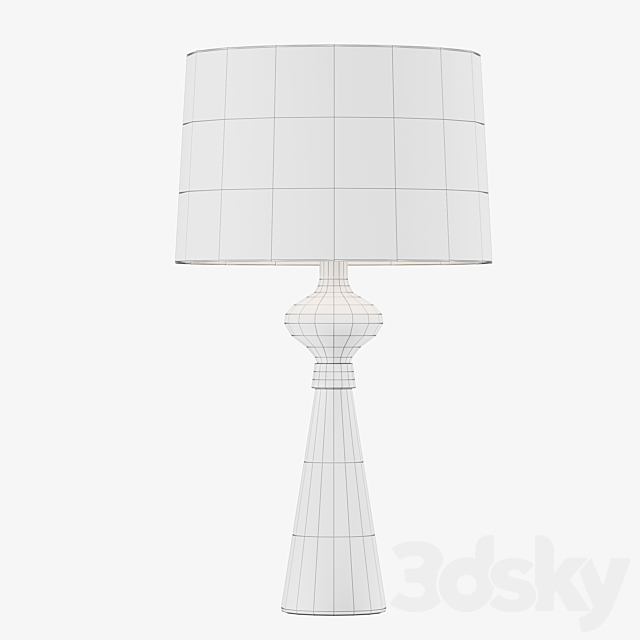 Table lamp “Evette” 3DSMax File - thumbnail 2