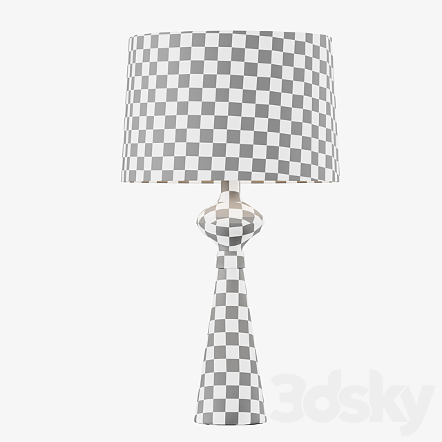 Table lamp “Evette” 3DSMax File - thumbnail 3