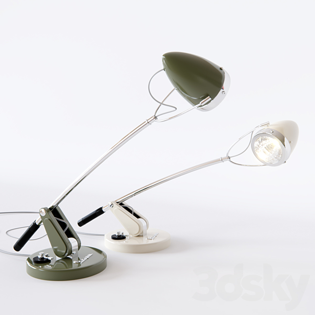 Table Lamp FORME VESPA Vintage 3DSMax File - thumbnail 1