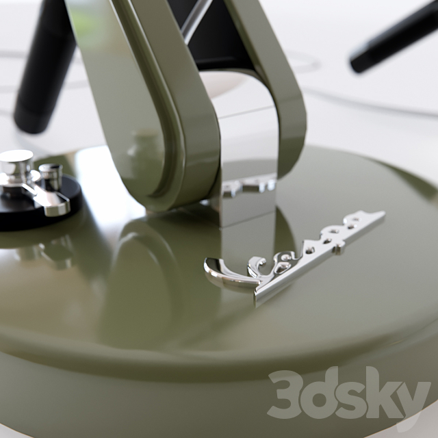 Table Lamp FORME VESPA Vintage 3DSMax File - thumbnail 2