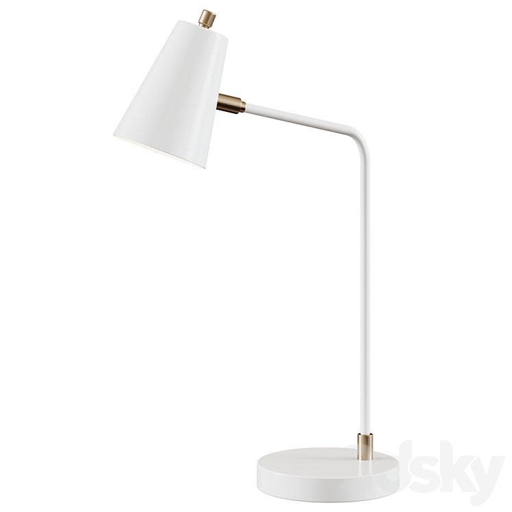 Table lamp Frankly Fundamental Desk Lamp 3DS Max Model - thumbnail 1