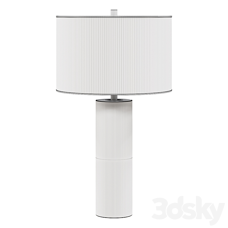 Table lamp Fulton Transitional Table Lamp 3DS Max Model - thumbnail 2