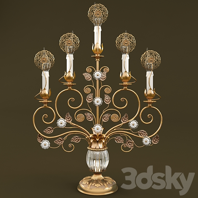 Table lamp Gallo 3DSMax File - thumbnail 1