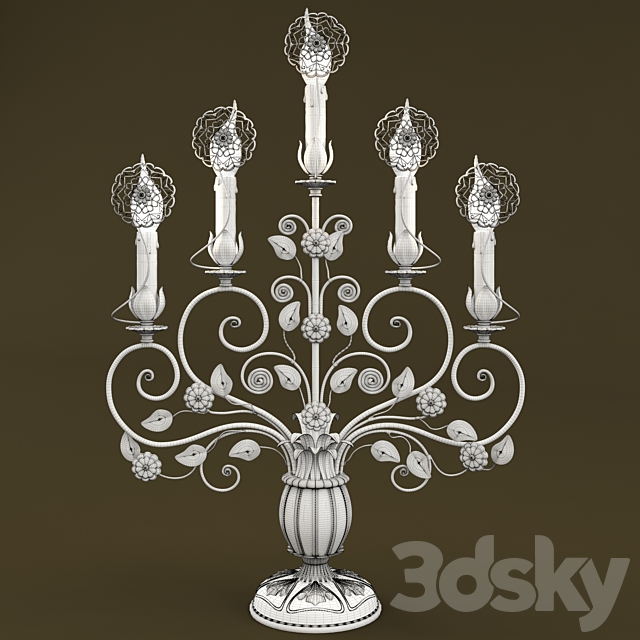 Table lamp Gallo 3DSMax File - thumbnail 3