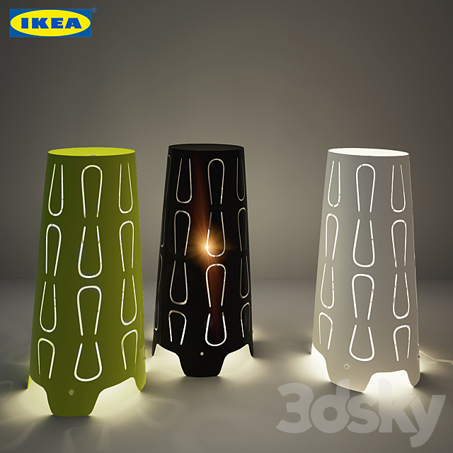 Table lamp Ikea CABIN 3DSMax File - thumbnail 1