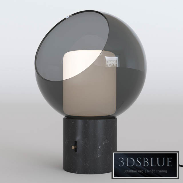 Table lamp Ikea EVEDAL 3DS Max - thumbnail 3