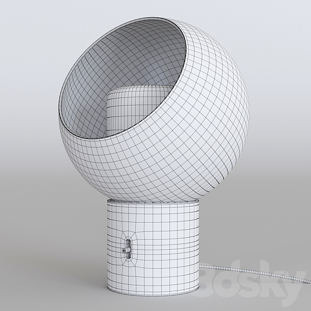 Table lamp Ikea EVEDAL 3DSMax File - thumbnail 2