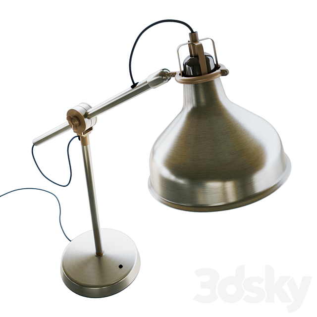 Table Lamp IKEA Ranarp 3DSMax File - thumbnail 2