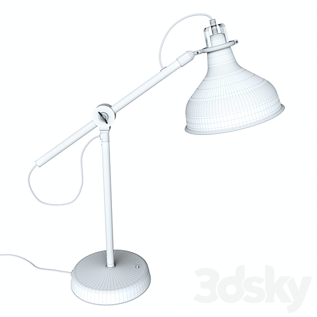 Table Lamp IKEA Ranarp 3DSMax File - thumbnail 3