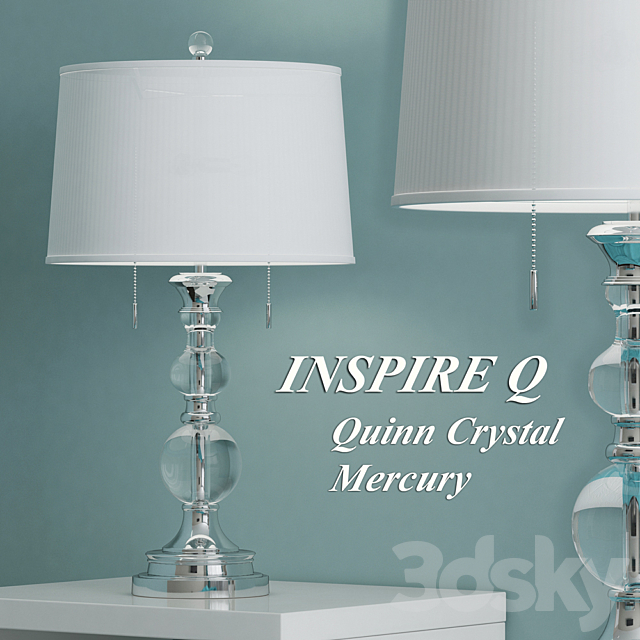 Table lamp INSPIRE Q 3DSMax File - thumbnail 1