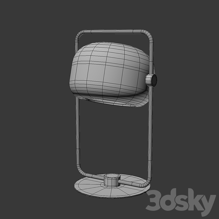 table lamp Inventive galet by bs.living 3DS Max Model - thumbnail 2