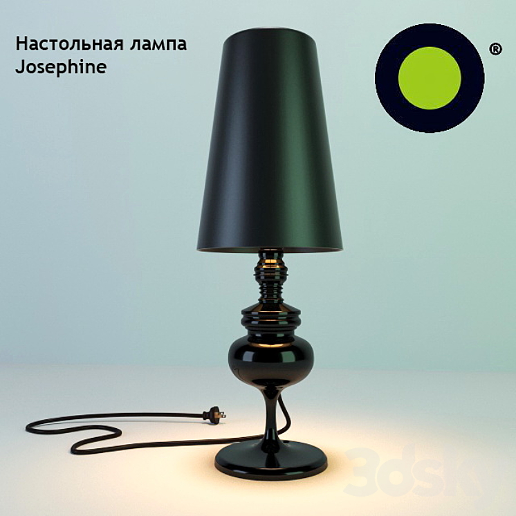 Table Lamp Josephine 3DS Max - thumbnail 1