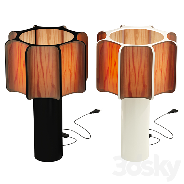 Table lamp KACTOS from LZF 3ds Max - thumbnail 3