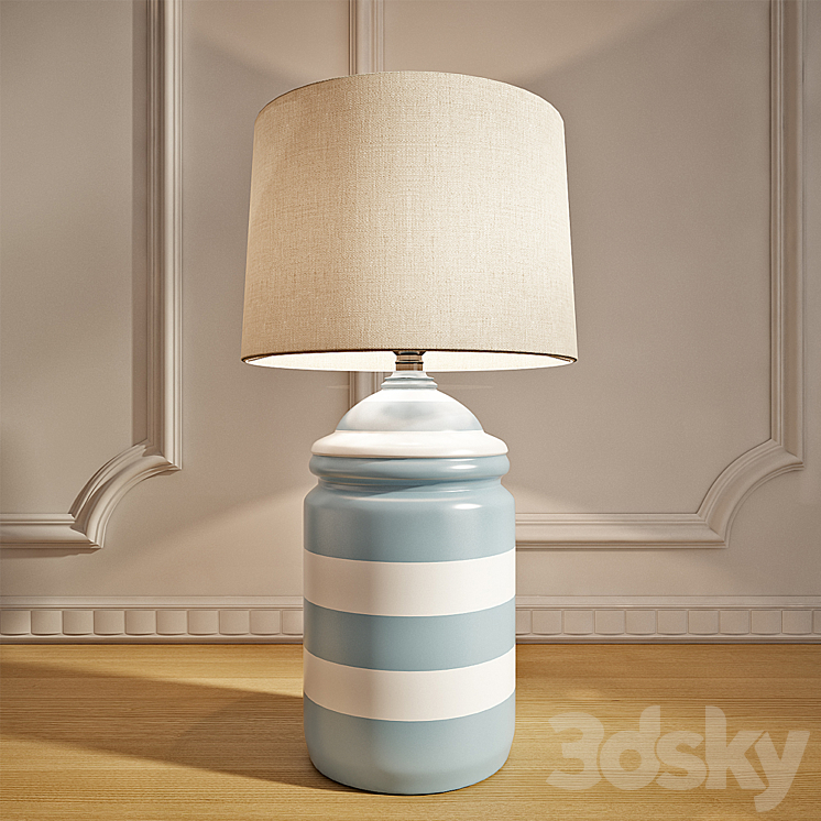 Table lamp Layra Eshley 3DS Max - thumbnail 1