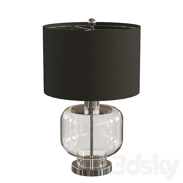 Table Lamp Lehome F257 3DS Max Model - thumbnail 3