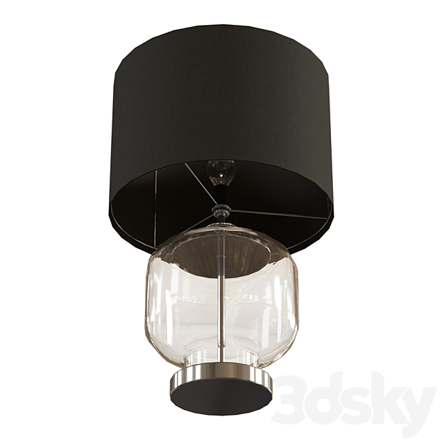 Table Lamp Lehome F257 3DS Max Model - thumbnail 5