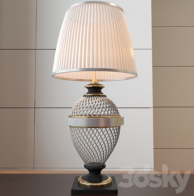 Table lamp Lightstar NINFEA 880.934 3DSMax File - thumbnail 1