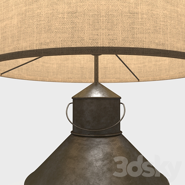 Table lamp loft sryle 3DSMax File - thumbnail 2