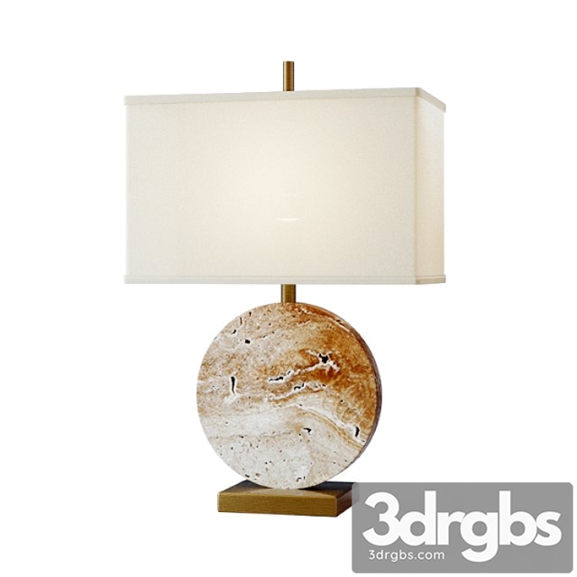 Table lamp lua grande table lamp beige marble - thumbnail 1